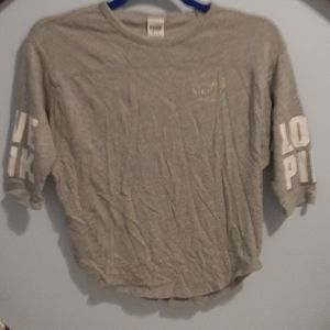 3/4 sleeve PINK shirt